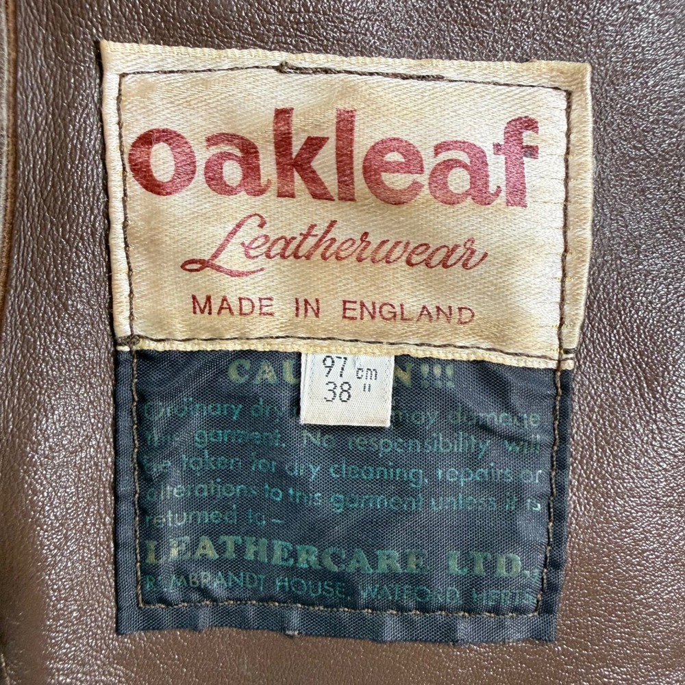 Oakleaf Leatherwear Jacket Women 38 Brown Suede Penny Lane Boho Shearling Coat - Picture 7 of 14